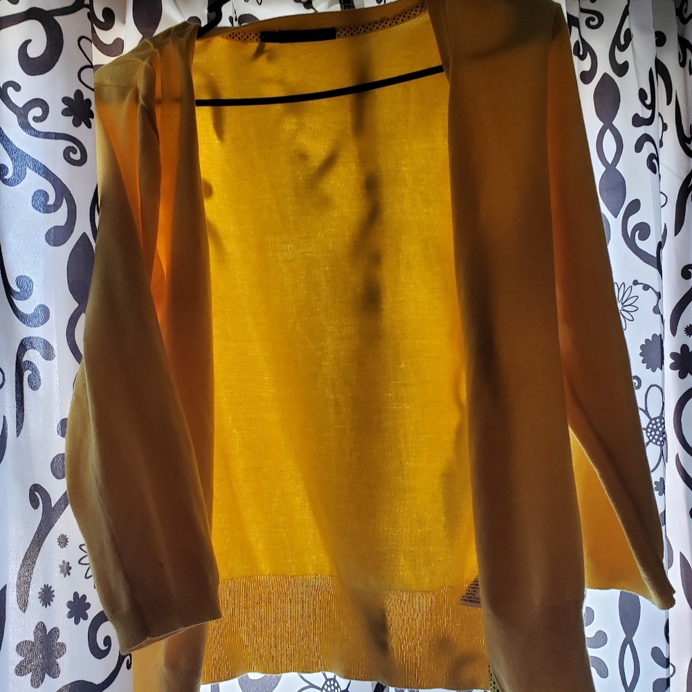 Maurices yellow spring sweater